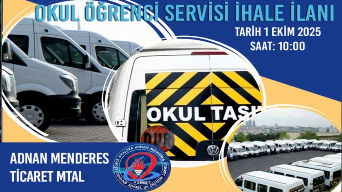 Okul Öğrenci Servisi İhale İlanı